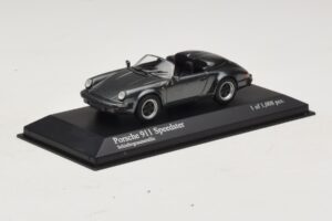 Porsche 911 930 Speedster Sivá Metalíza Minichamps 1:43 430066135 Kov – obrázok 2 z 4