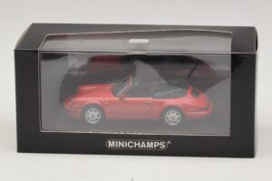 Porsche 911 964 Carrera 2 Cabriolet Červený Minichamps 1:43 430067330 Kov – obrázok 4 z 4