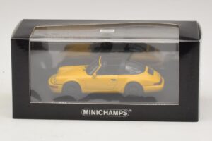 Porsche 911 964 Targa Žltý Minichamps 1:43 400061367 Kov – obrázok 4 z 4