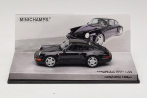 Porsche 911 964 Turbo S 3.6 30. Výročie Čierny Minichamps 1:43 436069171 Kov