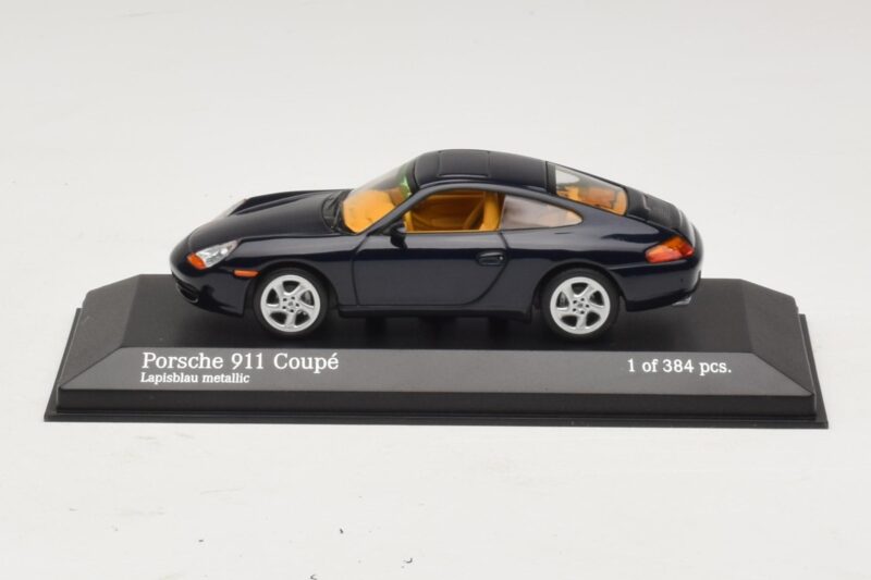 Porsche 911 991 Turbo S Modrá Metalíza Minichamps 1:43 410062220 Kov