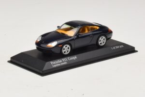 Porsche 911 991 Turbo S Modrá Metalíza Minichamps 1:43 410062220 Kov – obrázok 2 z 4