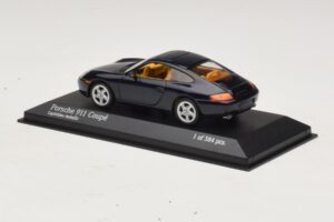 Porsche 911 991 Turbo S Modrá Metalíza Minichamps 1:43 410062220 Kov – obrázok 3 z 4