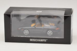 Porsche 911 991 Turbo S Modrá Metalíza Minichamps 1:43 410062220 Kov – obrázok 4 z 4