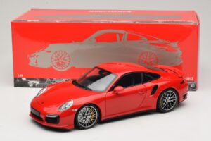 Porsche 911 991 Turbo S Červený Minichamps 1:18 110062320 Kov – obrázok 8 z 8