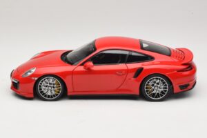 Porsche 911 991 Turbo S Červený Minichamps 1:18 110062320 Kov – obrázok 4 z 8