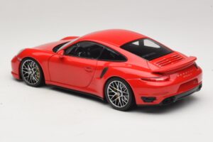 Porsche 911 991 Turbo S Červený Minichamps 1:18 110062320 Kov – obrázok 7 z 8