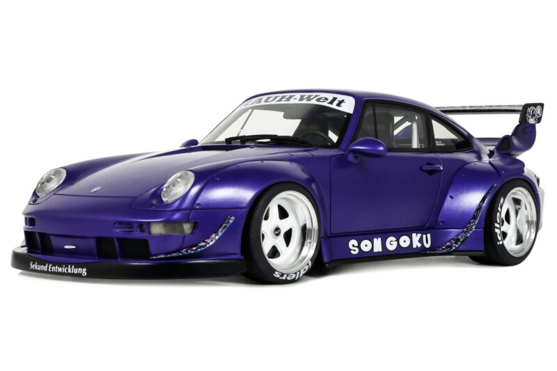 Porsche 911 993 RWB Son Goku Purple GT Spirit 1:18 GT571 Živica