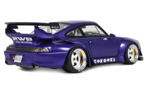 Porsche 911 993 RWB Son Goku Purple GT Spirit 1:18 GT571 Živica – obrázok 2 z 5