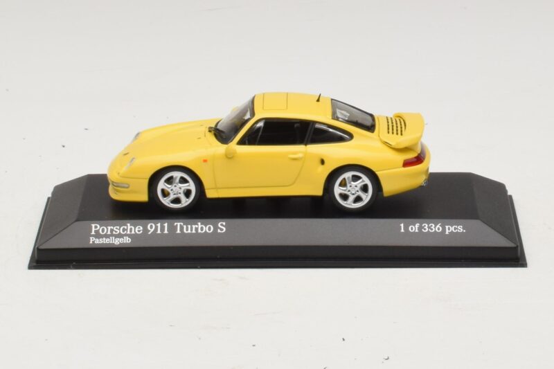 Porsche 911 993 Turbo S Žltý Minichamps 1:43 430069270 Kov