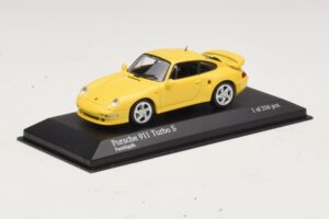 Porsche 911 993 Turbo S Žltý Minichamps 1:43 430069270 Kov – obrázok 2 z 4