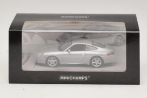 Porsche 911 996 Carrera 40. Výročie Strieborný Minichamps 1:43 436061070 Kov – obrázok 4 z 5