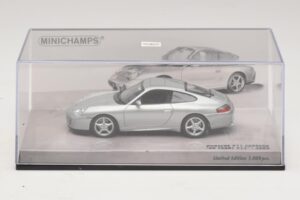 Porsche 911 996 Carrera 40. Výročie Strieborný Minichamps 1:43 436061070 Kov – obrázok 5 z 5