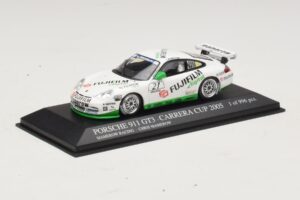 Porsche 911 996 GT3 Cup #21 Mamerow Porsche Carrera Cup Deutschland 2005 Minichamps 1:43 403056221 Kov – obrázok 2 z 4