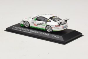 Porsche 911 996 GT3 Cup #21 Mamerow Porsche Carrera Cup Deutschland 2005 Minichamps 1:43 403056221 Kov – obrázok 3 z 4