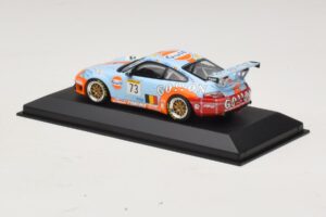Porsche 911 996 GT3 RSR Gulf #73 Lefort / Lambert 1000km Spa 2005 Minichamps 1:43 400056473-P1 Kov – obrázok 3 z 4