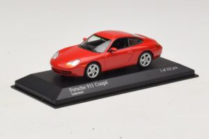 Porsche 911 996 Červený Minichamps 1:43 400061181 Kov – obrázok 2 z 4