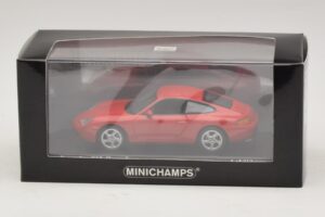 Porsche 911 996 Červený Minichamps 1:43 400061181 Kov – obrázok 4 z 4