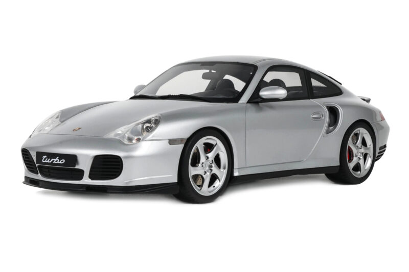 Porsche 911 996 Turbo Polar Silver GT Spirit 1:18 GT567 Živica