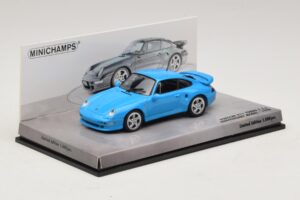 Porsche 911 996 Turbo S 3.6 Výročná Edícia Modrý Minichamps 1:43 436069270 Kov – obrázok 2 z 5