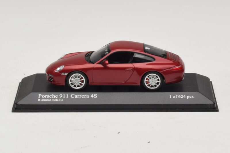 Porsche 911 997 Carrera 4S Red Metallic Minichamps 1:43 Porsche 911 997 Carrera 4S Red Metallic Minichamps 1:43 400066422 Kov