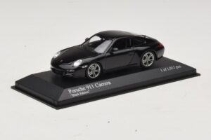 Porsche 911 997 Carrera Black Edition Minichamps 1:43 400066425 Kov – obrázok 2 z 4
