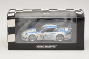 Porsche 911 997 GT3 R #53 Vannelet / Pyroles Class Winners 24 Hours of Spa 2010 Minichamps 1:43 400108953 Kov – obrázok 4 z 4