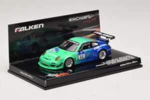 Porsche 911 997 GT3 R Falken #44 Nurburgring 2011 Minichamps 1:43 447116144 Kov – obrázok 2 z 5
