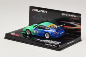 Porsche 911 997 GT3 R Falken #44 Nurburgring 2011 Minichamps 1:43 447116144 Kov – obrázok 3 z 5