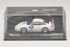 Porsche 911 997 GT3 RS #11 24 Hours Nurburgring 2010 Minichamps 1:43 437106711 Kov – obrázok 5 z 5