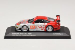 Porsche 911 997 GT3 RSR GT2 #80 S. Neiman / D. Law 24 Hours of Le Mans 2010 Minichamps 1:43 410106980 Kov