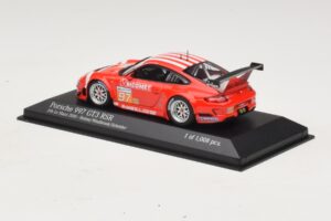 Porsche 911 997 GT3 RSR GT2 #97 M. Holzer / R. Westbrook 24 Hours of Le Mans 2010 Minichamps 1:43 410106997 Kov – obrázok 3 z 4