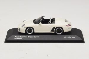 Porsche 911 997 Speedster Biely Minichamps 1:43 400069531 Kov