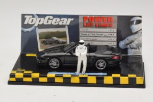 Porsche 911 997 Turbo Cabriolet Čierny Top Gear Edition Minichamps 1:43 519436930 Kov