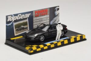 Porsche 911 997 Turbo Cabriolet Čierny Top Gear Edition Minichamps 1:43 519436930 Kov – obrázok 2 z 5
