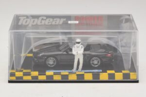 Porsche 911 997 Turbo Cabriolet Čierny Top Gear Edition Minichamps 1:43 519436930 Kov – obrázok 4 z 5