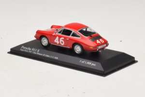 Porsche 911 S #46 Cahier / Killy Class Winners Targa Florio 1967 Minichamps 1:43 430676746 Kov – obrázok 3 z 4