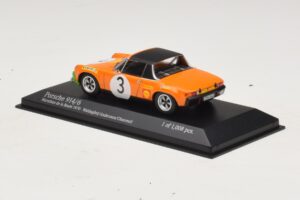 Porsche 914/6 #3 B. Waldegard / O. Andersson Marathon de la Route 1970 Minichamps 1:43 400706503 Kov – obrázok 3 z 4
