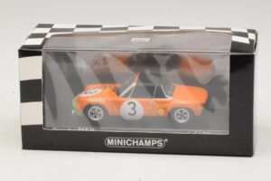 Porsche 914/6 #3 B. Waldegard / O. Andersson Marathon de la Route 1970 Minichamps 1:43 400706503 Kov – obrázok 4 z 4