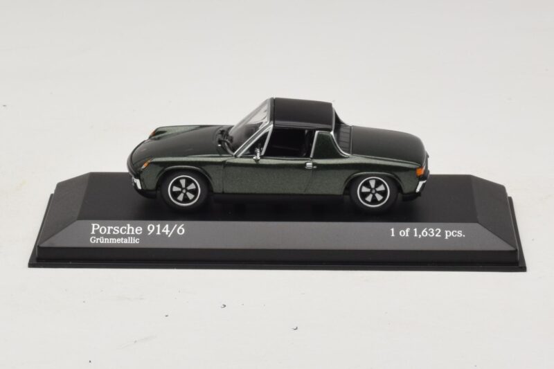 Porsche 914/6 Zelený Minichamps 1:43 400065060 Kov