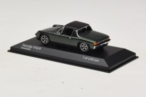 Porsche 914/6 Zelený Minichamps 1:43 400065060 Kov – obrázok 3 z 4