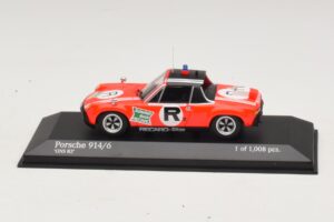 Porsche 914/6 ONS R2 Červený Minichamps 1:43 400746500 Kov