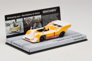 Porsche 917/10 #2 W. Kauhsen Farewell In The Snow Nurburgring 1973 Minichamps 1:43 437736592 Kov – obrázok 2 z 5