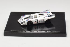 Porsche 917K #22 H. Marko / G. van Lennep Martini Racing 24 Hours of Le Mans Víťaz 1971 Kazetová Edícia Minichamps 1:43 WAP02