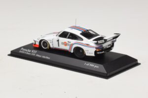 Porsche 935 Martini Racing #1 R. Stommelen / M. Schurti Winner Dijon 6 Hours 1976 Minichamps 1:43 400766311 Kov – obrázok 3 z 4