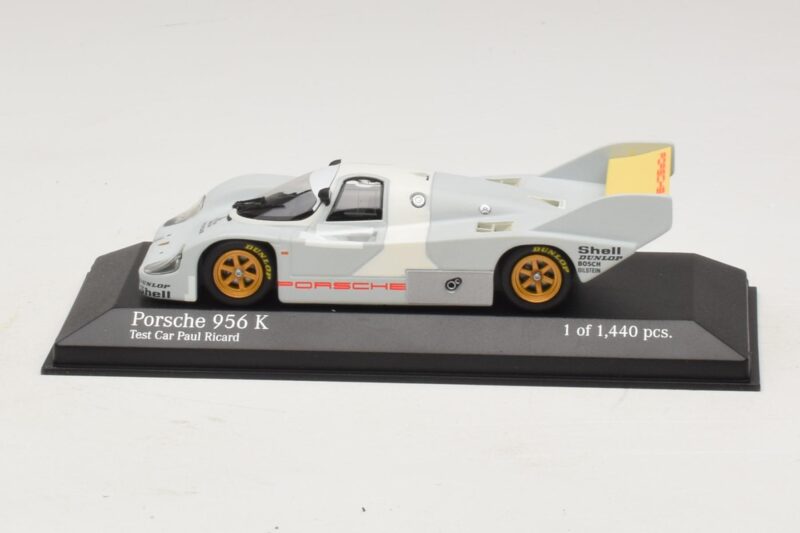 Porsche 956K Test Paul Ricard 1982 Minichamps 1:43 400826700 Kov