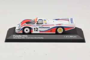 Porsche 956L #12 C. Yver / Cohen 24 Hours of Le Mans 1986 Minichamps 1:43 430866512 Kov