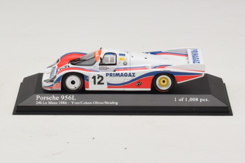 Porsche 956L #12 C. Yver / Cohen 24 Hours of Le Mans 1986 Minichamps 1:43 430866512 Kov