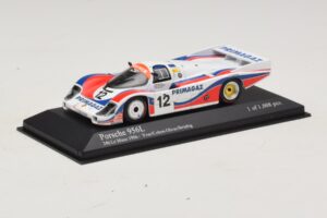 Porsche 956L #12 C. Yver / Cohen 24 Hours of Le Mans 1986 Minichamps 1:43 430866512 Kov – obrázok 2 z 4