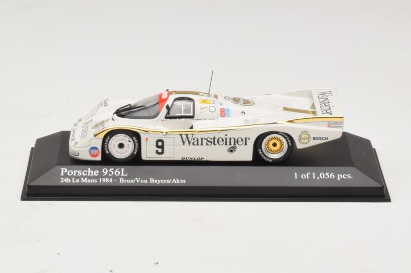 Porsche 956L Warsteiner #9 W. Brun / Bayern 24 Hours of Le Mans 1984 Minichamps 1:43 430846509 Kov